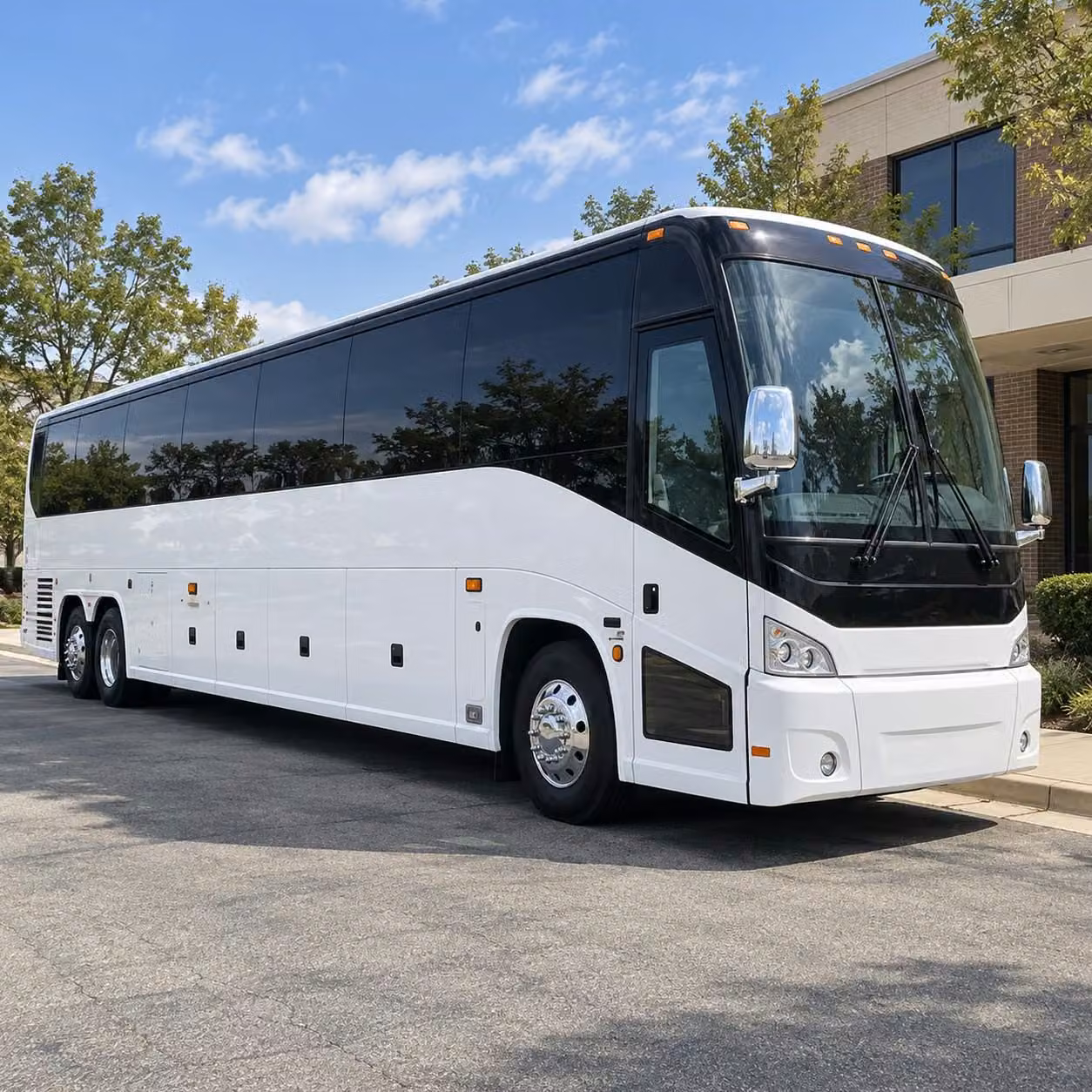 charter bus rentals for pasadena weddings
